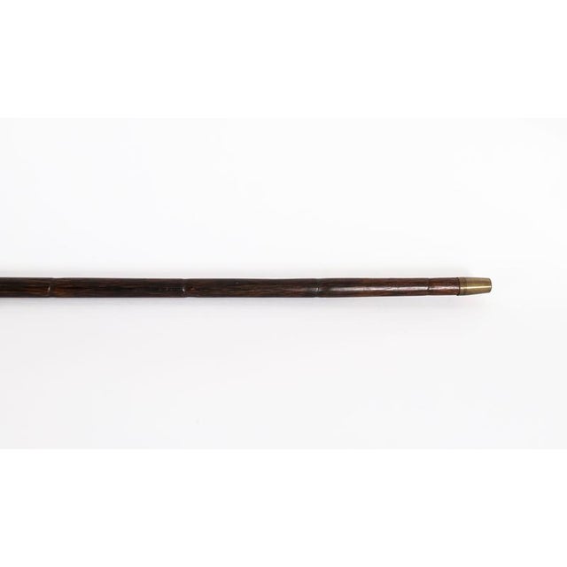 Metal Antique French Sevres Porcelain Walking Sword Stick, 1890s For Sale - Image 7 of 15