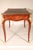 Antique Louis XV Style King Wood and Tulip Wood Bronze Mounted Leather Top Desk For Sale - Image 4 of 12