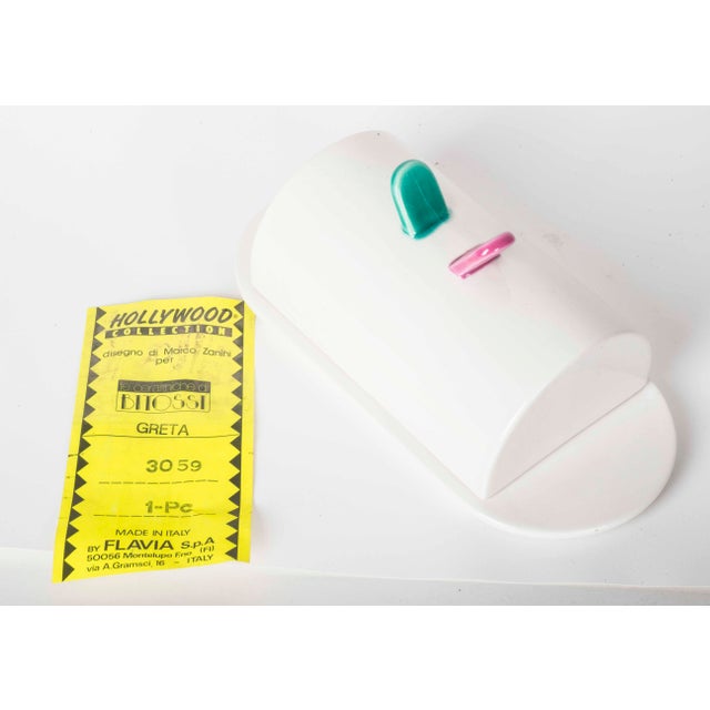 Greta 3059 Butter Dish by Marco Zanini for Bitossi, 1980s For Sale - Image 5 of 6