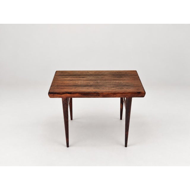 Mid-Century Modern Side Table in Rosewood by Johannes Andersen for CFC Silkeborg, Denmark, 1960s For Sale - Image 3 of 18
