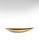 1970s Wall Console Bowl Model in Wood and Gold Leaf by Marco Bagnoli for Memphis, 1970s For Sale - Image 5 of 5