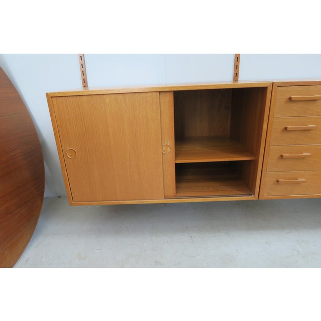 Wall Unit in Teak from FM Møbler, 1960s, Set of 12 For Sale - Image 14 of 18