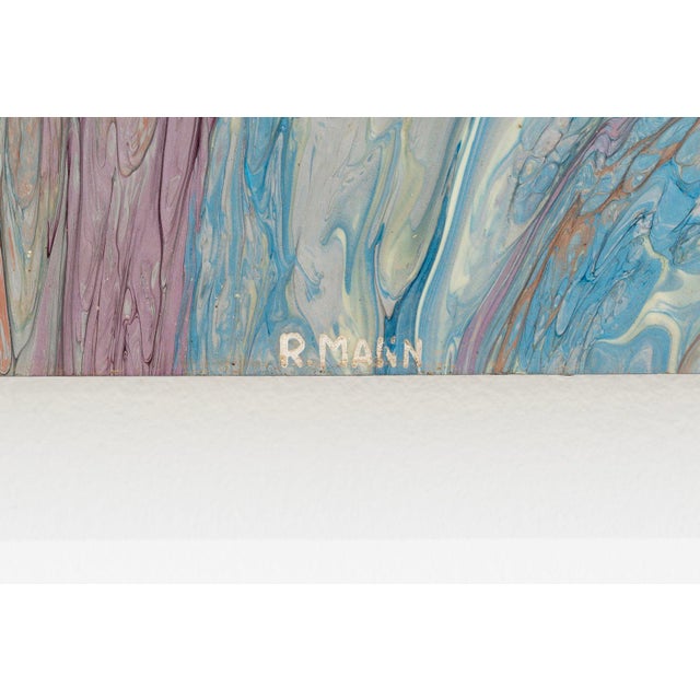 Richard Mann Monumental Psychedelic Painting 1975 For Sale - Image 10 of 10