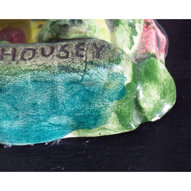1970s 1970s “Little Housey” Ceramic Tile by Mark Bulwinkle For Sale - Image 5 of 7