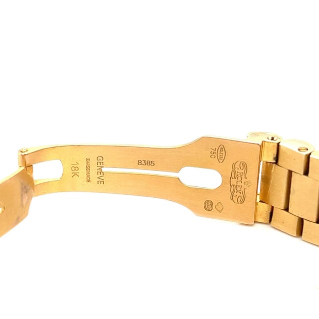 2010s Rolex Presidential Day Date 18k Gold with MOP Dial and Fully Set Diamonds For Sale - Image 5 of 7