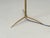 Metal Vintage Three-Light Brass Floor Lamp, 1950s For Sale - Image 7 of 18