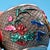 Vintage Silver and Enamel Lidded Jar With Koi Fish and Lotus Motif For Sale In Los Angeles - Image 6 of 9
