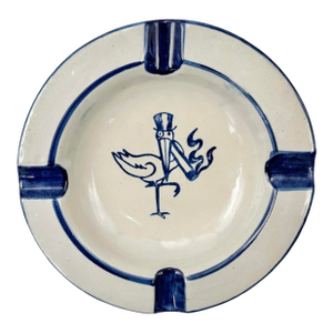 Vintage the Stork Club Nyc Nightclub Ceramic Ashtray