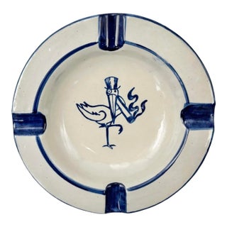 Vintage the Stork Club Nyc Nightclub Ceramic Ashtray New York For Sale