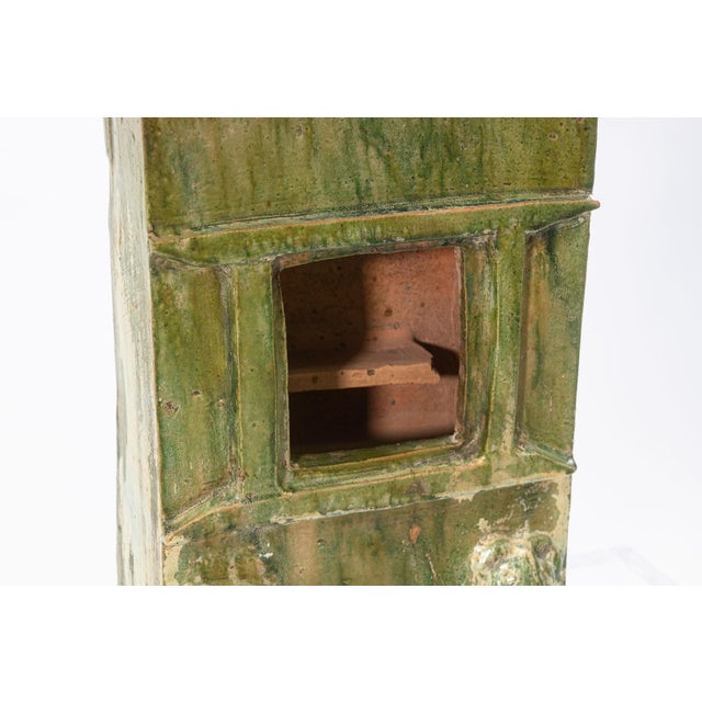 Metal Han Dynasty Green Glazed House (Mingqi), Han Period, 220 Ce For Sale - Image 7 of 7