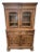 Louis Philippe Bookcase Buffet in Walnut For Sale