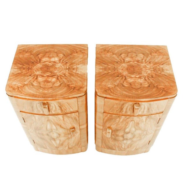 Bedside Cabinets, 1930s, Set of 2 For Sale - Image 3 of 7