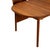 1980s Danish Modern Solid Teak Dining Table W/ Leaf, Oval Extension Table For Sale - Image 13 of 16