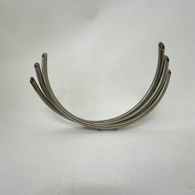 Mid-Century Tubular Vase, 1960s For Sale - Image 11 of 18