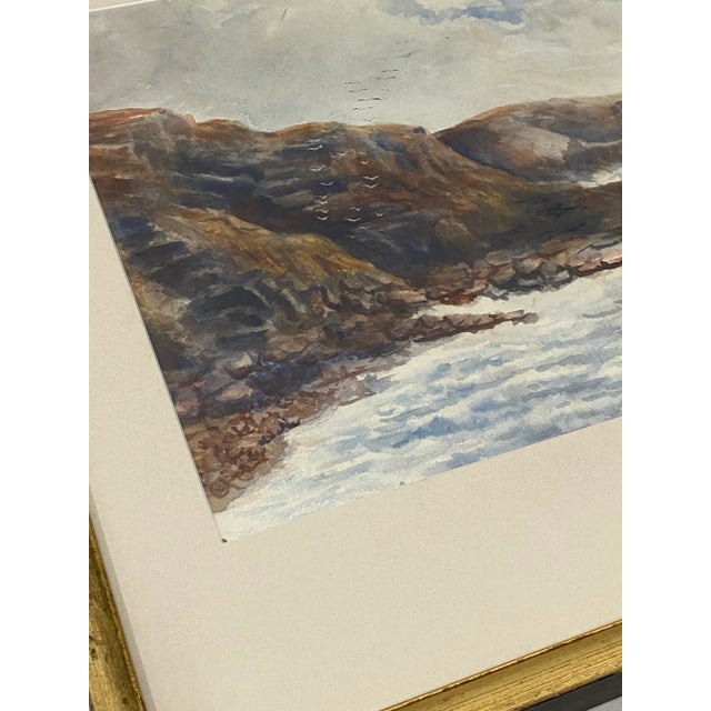 Impressionist John Henry Hill (1839-1922) Original Coastal Landscape W/ Figures C.1900 For Sale - Image 3 of 12