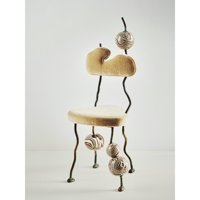 Brown Cumulus Occasional Chair by Henry Holland Studio For Sale - Image 8 of 8