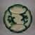 19th C. Digoin French Barbotine Divided Artichoke Plate For Sale - Image 12 of 12