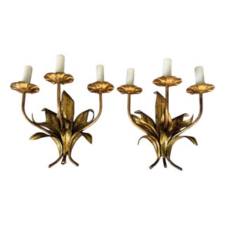Pair of Spanish Sconces For Sale