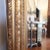 Large English Gilded Wall Mirror With Flowers and Basketweave Composition For Sale - Image 4 of 11