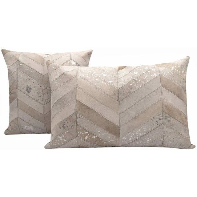 Transform your living space into a cozy, rustic oasis with our genuine cowhide leather decorative throw pillows. Expertly...