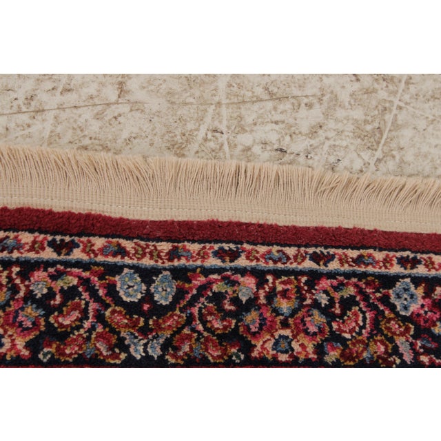 Red Karastan Red Sarouk Approx: 2’6” X 4’3” Area Rug For Sale - Image 8 of 14
