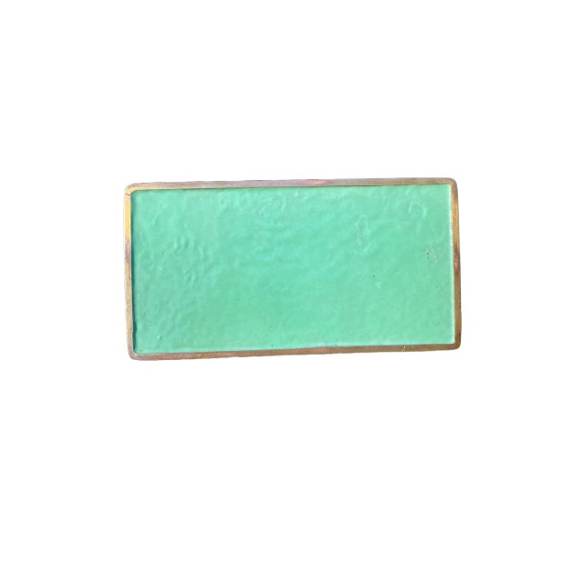 Early 20th C. Chinese Cloisonné Enamel and Brass Box With Butterfly Motif For Sale - Image 9 of 9