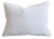 Mariano Fortuny Italian Mariano Fortuny Moss-Green & Off-White Corone Feather/Down Pillow 24" X 18" For Sale - Image 4 of 7