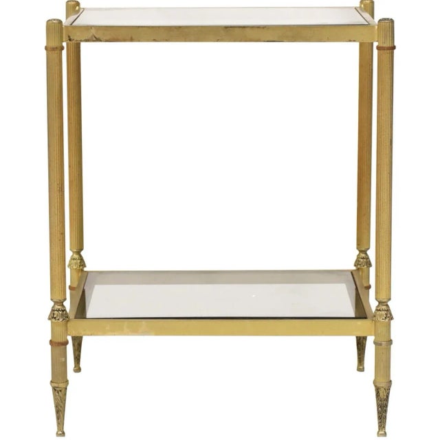 Maison Jansen Maison Jansen Style Two Tier Side Table For Sale - Image 4 of 6