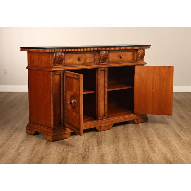 Brown Century Furniture Chatsworth Collection Slate Top Sideboard Credenza For Sale - Image 8 of 18