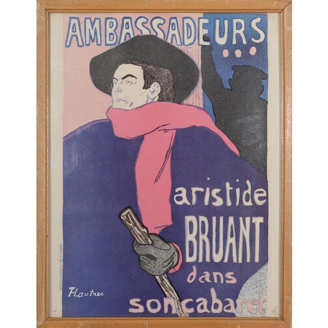 Henri de Toulouse-Lautrec, Figurative Scenes, Prints, Framed, Set of 3 For Sale - Image 4 of 7
