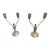 1956 Mid-Century Modern Gorham Sterling Silver "Celeste" Candelabras - A Pair For Sale