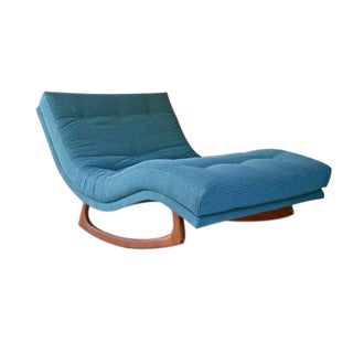 Adrian Pearsall Rocking Chaise Lounge For Sale