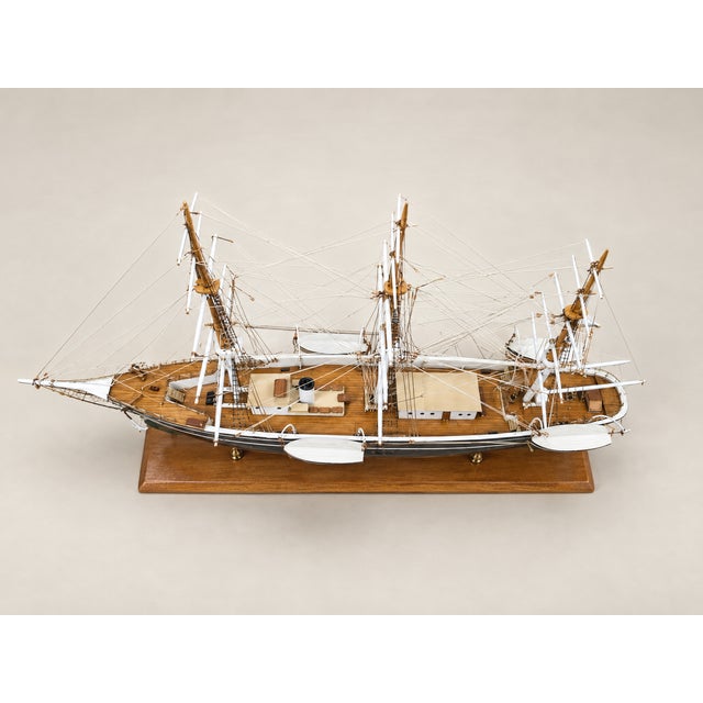 Mid 20th Century Handmade Seven Seas / Abraham Rydberg Ship Model by Milton I. Sachs For Sale - Image 4 of 9