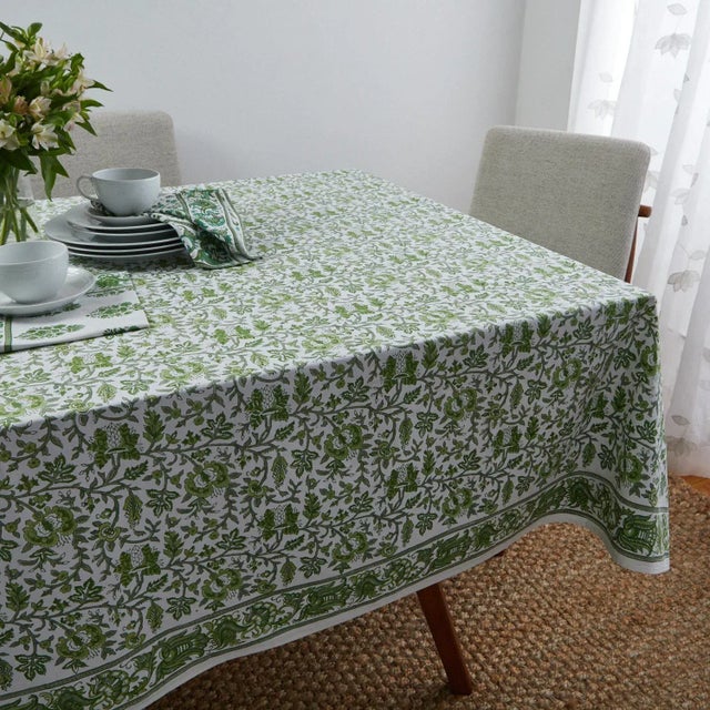 The elaborate Aria design features a traditional Indian all-over vine pattern in a fresh, modern color palette. A...