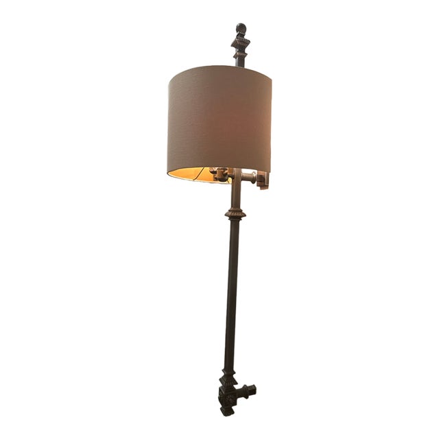 4 Restoration Hardware Lorraine Architectural Railing Sconce For Sale