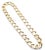 Contemporary 1980s Bvlgari Bulgari Diamond Set of Two Yellow Gold Link Bracelets Necklace For Sale - Image 3 of 12