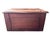 Victorian Antique Late 19th Century Rustic Wood Victorian Table Top Storage Box For Sale - Image 3 of 11