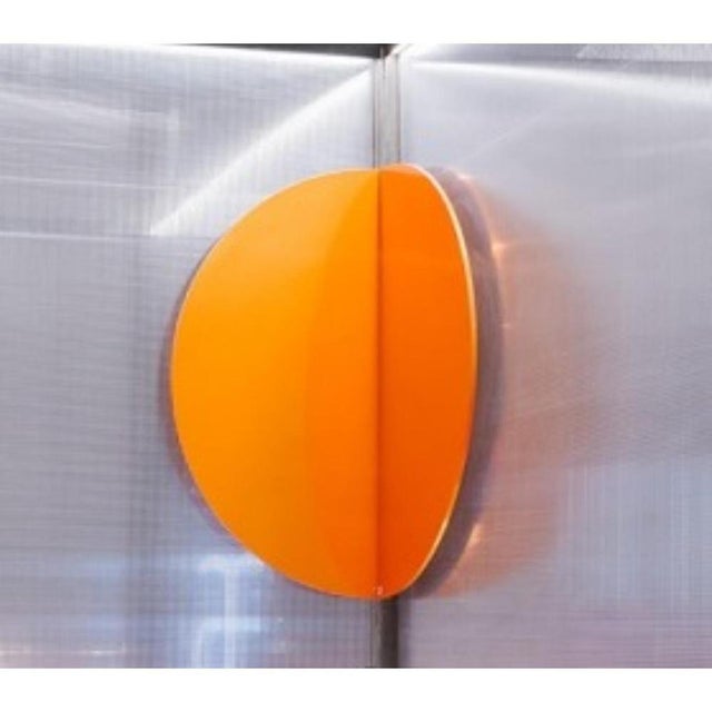 Galactica lunar decorative object in powder-coated aluminum by altreforme dimensions: d 40 x w 40 x h 80 cm. Materials:...