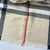 Textile Burberry Beige Plaid Wide 100% Cashmere Scarf For Sale - Image 7 of 8