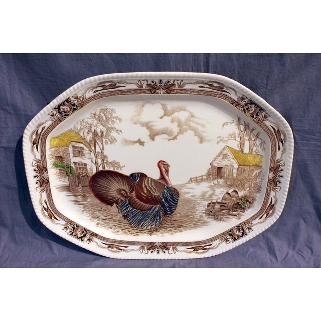 Turkey Platter By Johnson Brothers Chairish