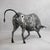 Premium Handcrafted Recycled Metal Bull Sculpture | 92" X 57" | One of a Kind For Sale - Image 11 of 14