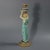 George Jones Majolica Egyptian Figural Candlestick For Sale - Image 4 of 12