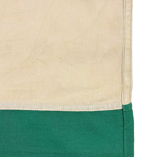 Vintage Cotton Sewn Flag of Jordan For Sale - Image 4 of 6
