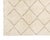 Classic Diamond Lattice Hand-Knotted Wool Rug | 9'6" X 6'7" | One of a Kind For Sale - Image 6 of 9