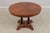 Neoclassical Ethan Allen Round Cherry Neoclassical Dining Room Table For Sale - Image 3 of 17