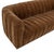 2020s Copper Velvet Tufted Sofa For Sale - Image 5 of 8