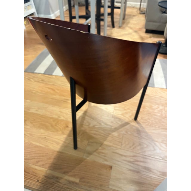 Brown 1980s Costes Chairs Attributed to Philippe Starck(Pair) For Sale - Image 8 of 12