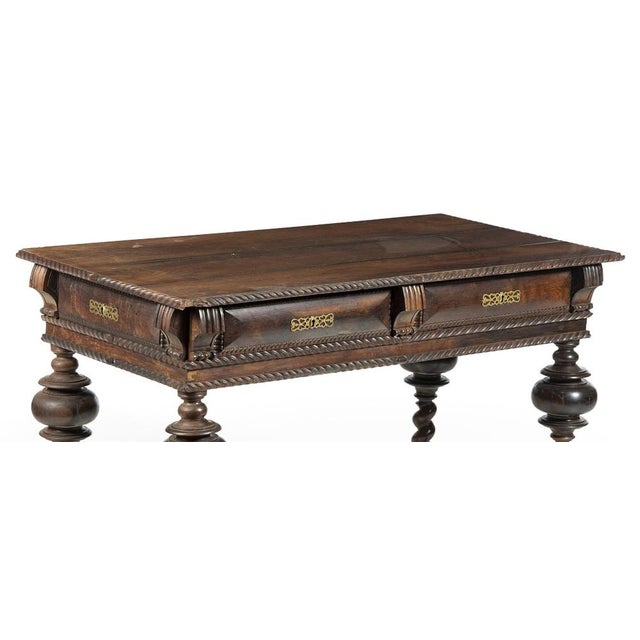 Buffet Table in Noble Wood, 1800s For Sale - Image 5 of 8