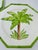 1980s Vintage Italian Palm Tree Plates, a Pair For Sale - Image 5 of 7