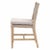 Wood Costa Taupe White Rope Mahogany Dining Chair Set of 2 by Essentials for Living For Sale - Image 7 of 8